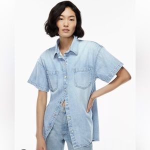 ARITZIA Denim Forum Shortsleeve